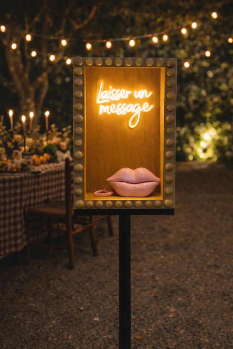 Cabine pour livre d'or audio