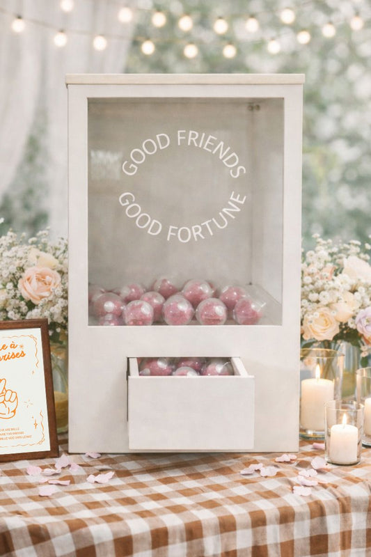 Distributeur tirette en bois beige